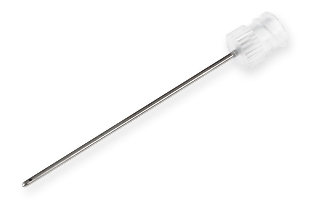 18 gauge, Kel-F Hub Needle (KF) 7746-03 - Lab Needles - Hamilton Company