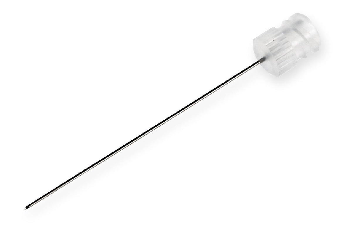 22s gauge, Kel-F Hub Needle (KF) 7746-11 - Lab Needles - Hamilton Company