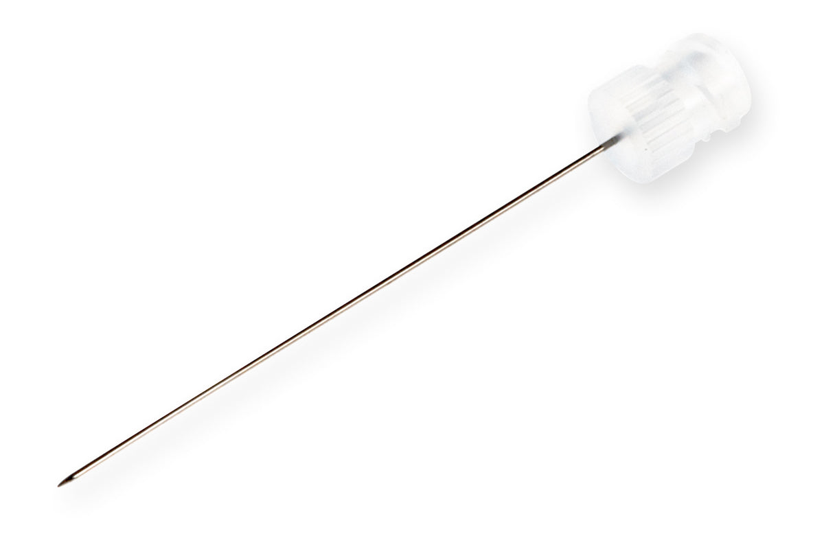 24 gauge, Kel-F Hub Needle (KF) 90124 - Lab Needles - Hamilton Company
