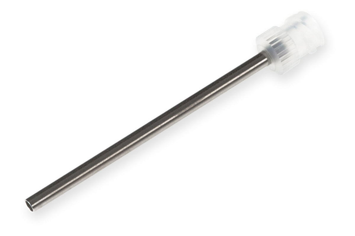12 gauge, Kel-F Hub Needle (KF) 7750-03 - Lab Needles - Hamilton Company
