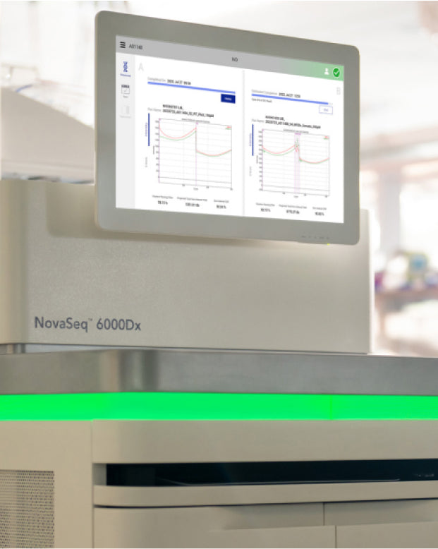 NovaSeq 6000Dx Sequencer Instrument 20068232 user interface - Illumina