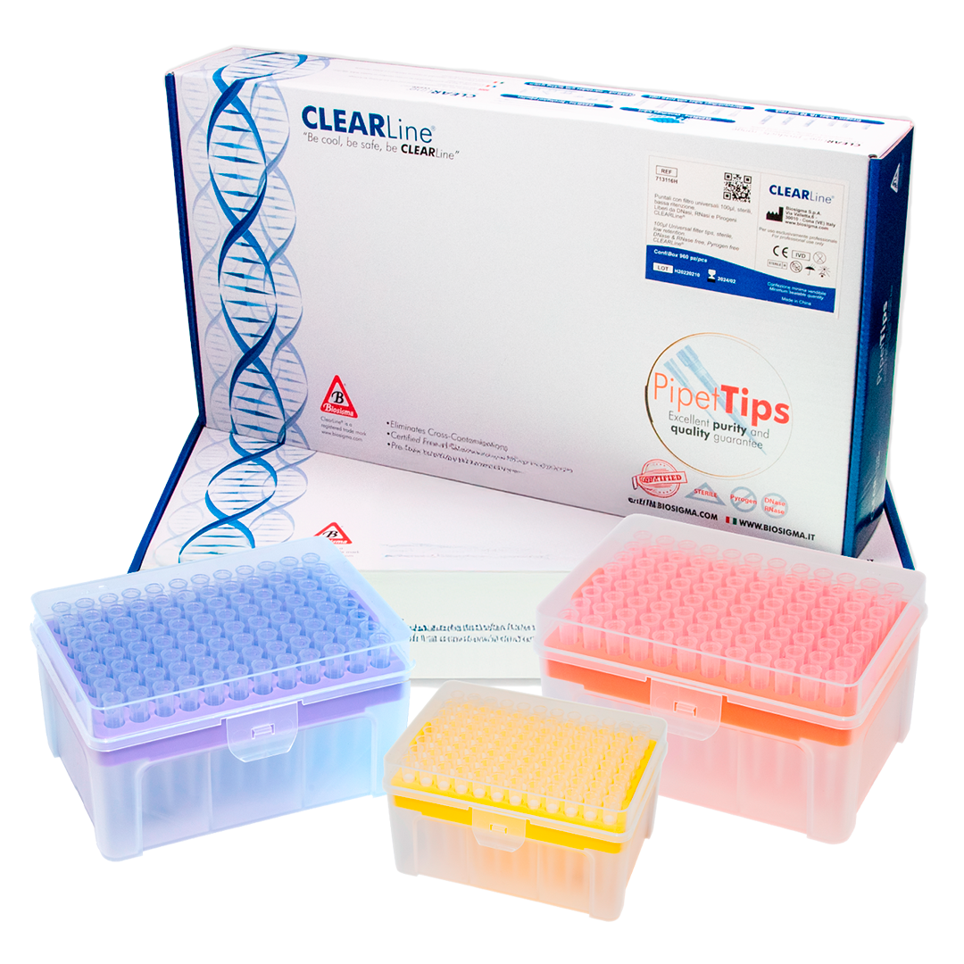 CLEARLine® Universal Filter Tips, Racked, Sterile (713130H)