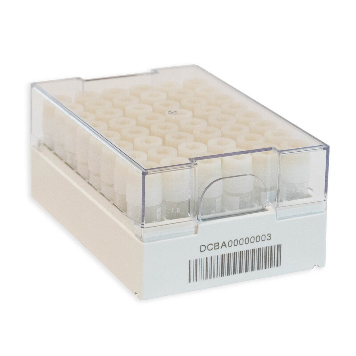 48-Place SBS Racks Pre-filled with CryoGen® 2D Tubes (BSM58048LE)