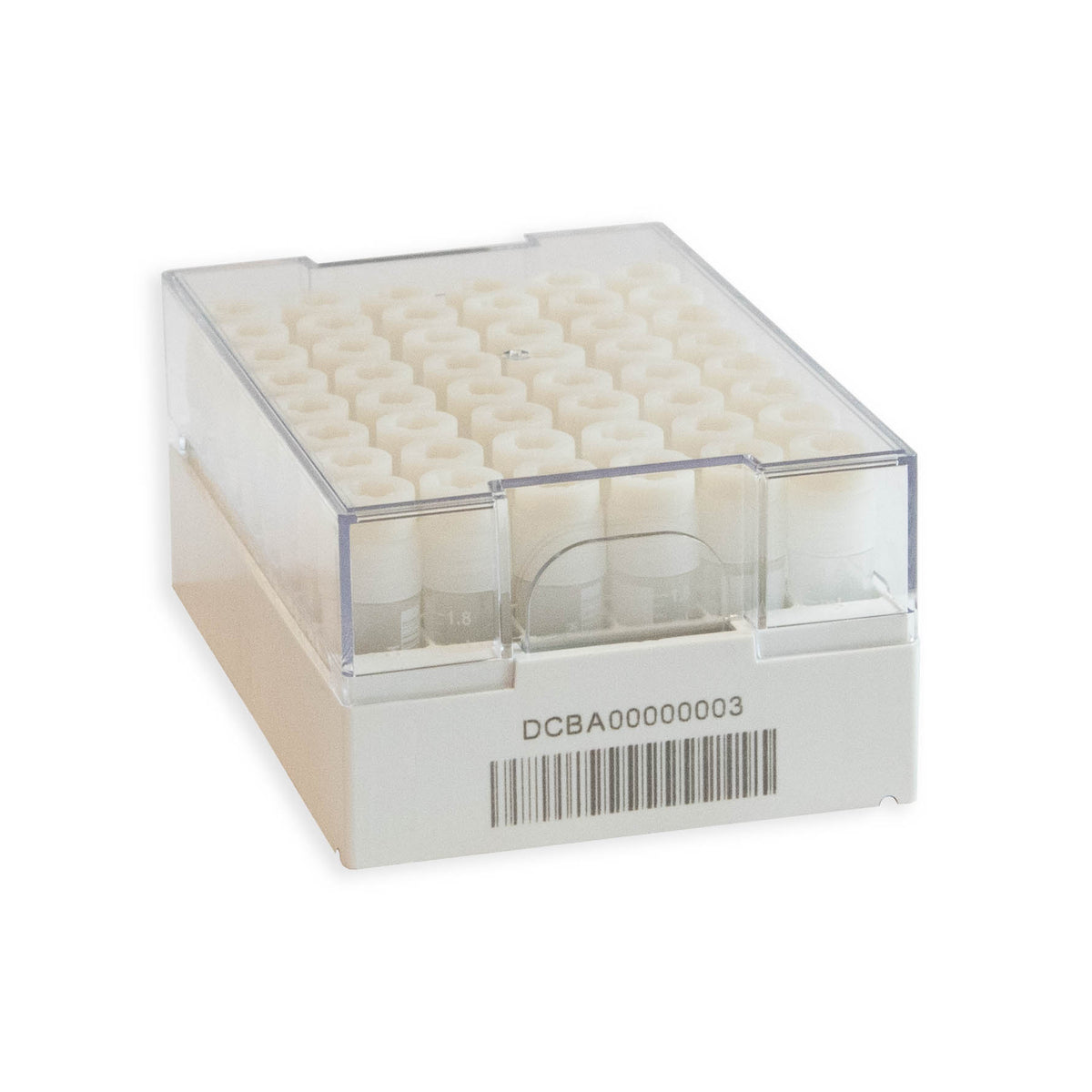 48-Place SBS Racks Pre-filled with CryoGen® 2D Tubes (BSM58048LE)