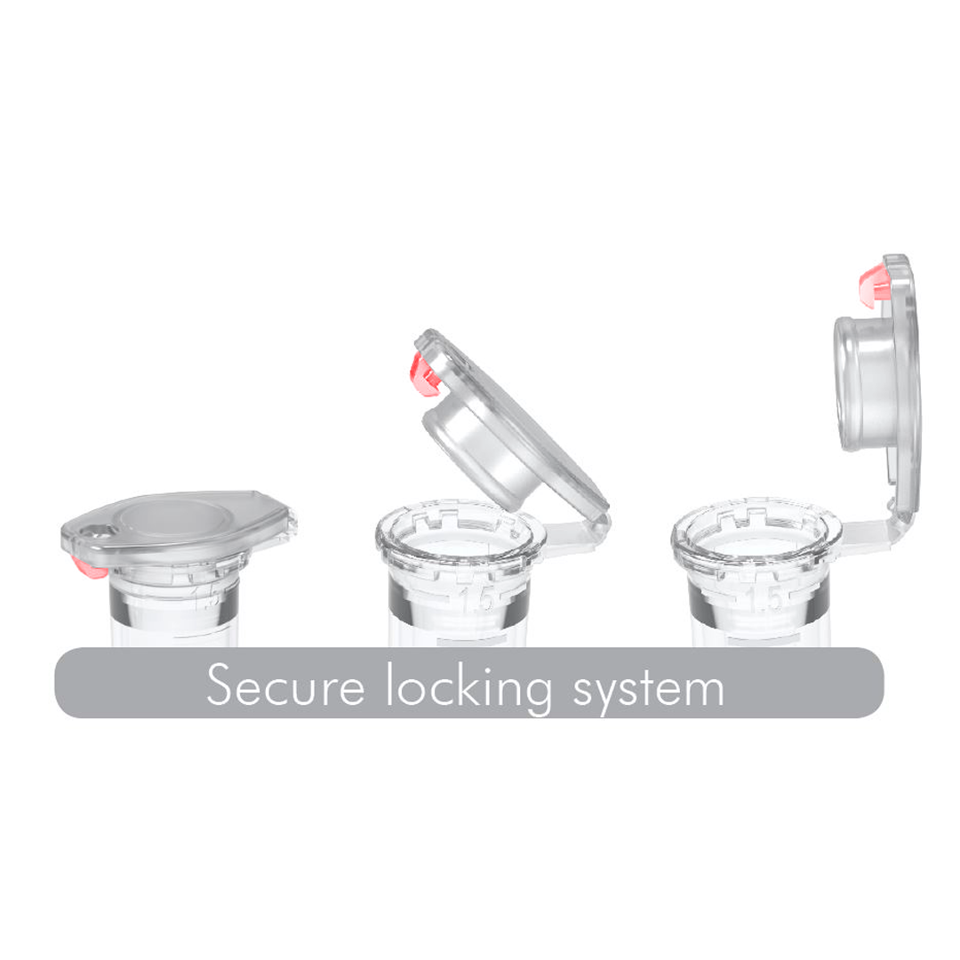 CLEARLine® Low Binding CLEARLock® Microtubes (CL05.0100DLB)