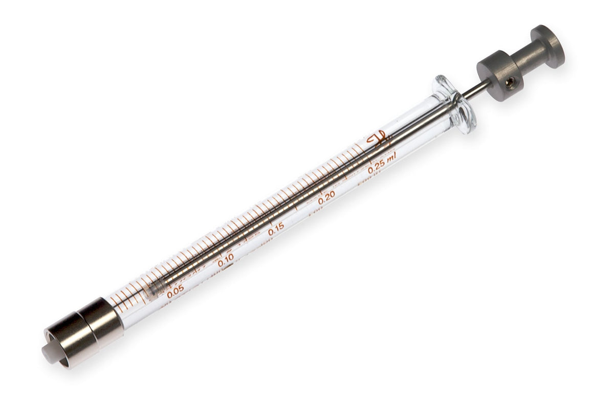 250 µL, Gastight, Instrument Syringe, PTFE Luer Lock (TLL) 203220 - Lab Syringes - Hamilton Company