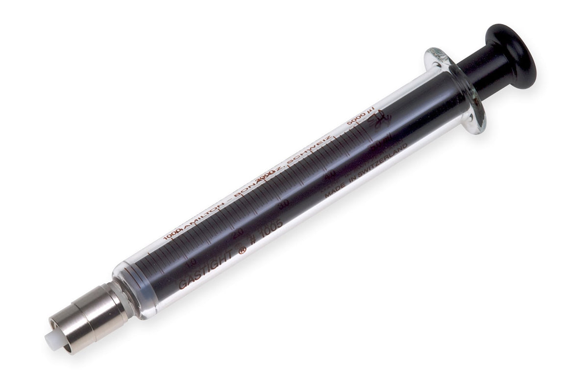 5 mL, Gastight, Instrument Syringe, PTFE Luer Lock (TLL) 203260 - Lab Syringes - Hamilton Company