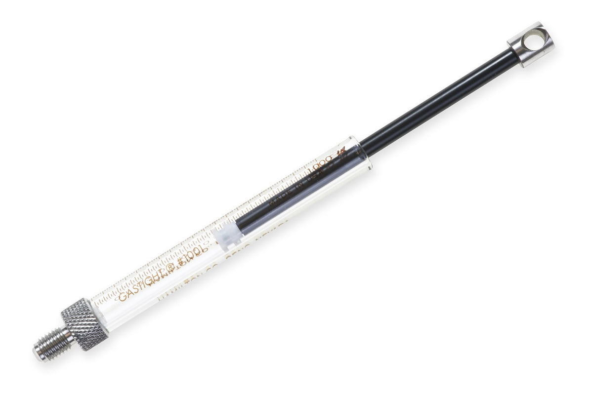 1 mL, Gastight Spark Holland Autosampler Syringe, ChemSeal (C, 1/4"-28) 54661-01 - Lab Syringes - Hamilton Company