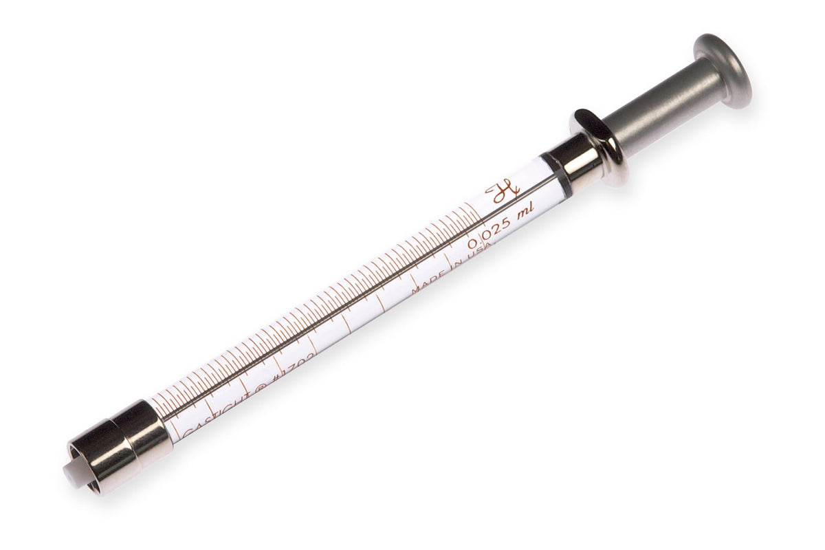 25 µL, Gastight Instrument Syringe, PTFE Luer Lock (TLL) 80223 - Lab Syringes - Hamilton Company