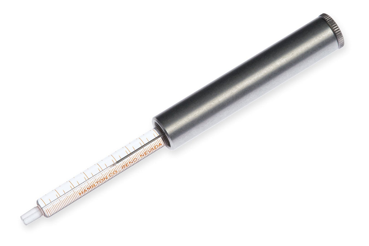 25 µL, Gastight Threaded Plunger Syringe, Luer Tip (LT) 80266 - Lab Syringes - Hamilton Company