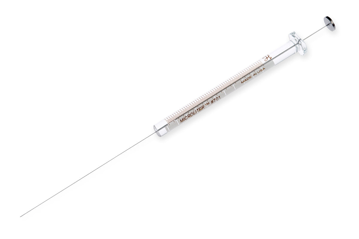 10 µL, Microliter On-Column GC Syringe, Cemented Needle (N) 80351 - Lab Syringes - Hamilton Company