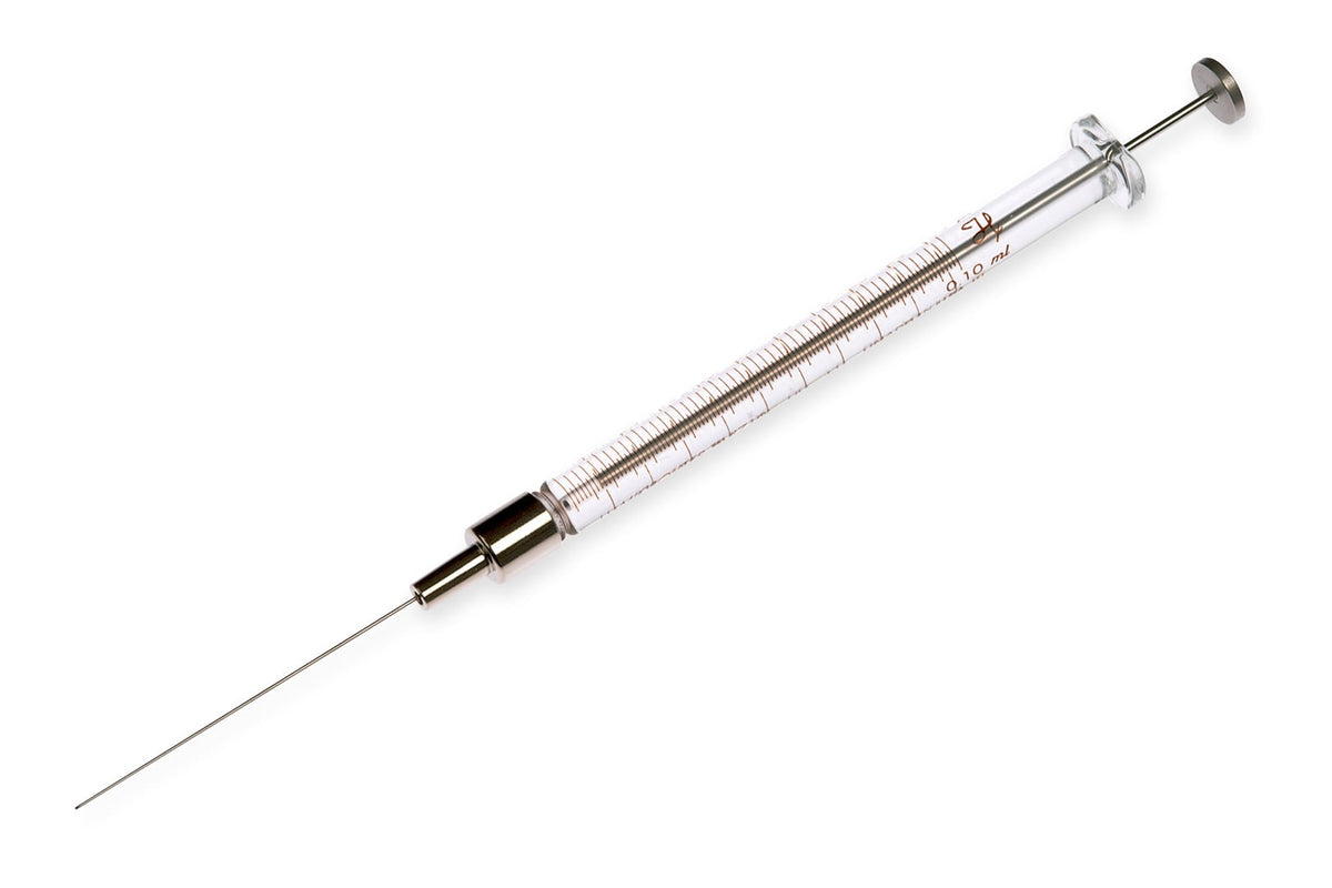 100 µL, Microliter Carbon Analyzer Syringe, Cemented Needle (N) 80660 - Lab Syringes - Hamilton Company