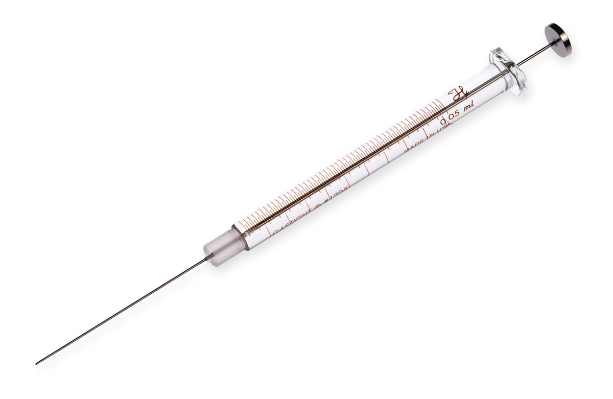 50 µL, Gastight Syringe, Cemented Needle (RN) 80985 - Lab Syringes - Hamilton Company
