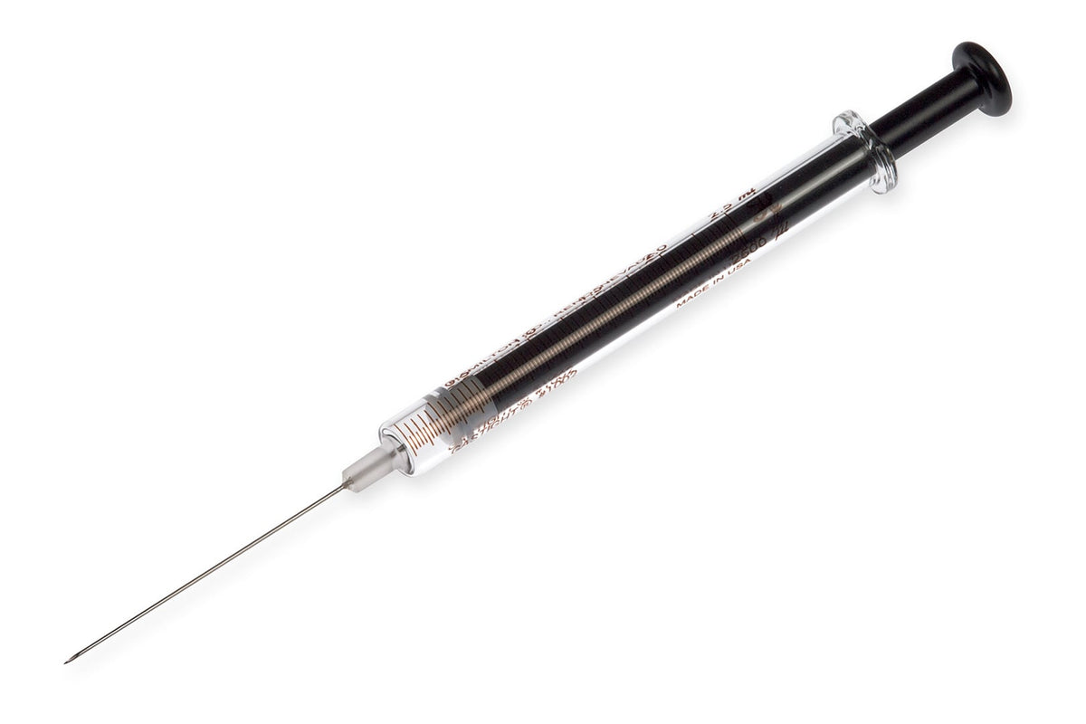 2.5 mL, Gastight Syringe, Cemented Needle (N) 81417 - Lab Syringes - Hamilton Company
