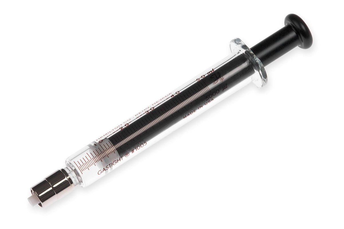 5 mL, Gastight Instrument Syringe, Luer Lock (TLL) 81520 - Lab Syringes - Hamilton Company