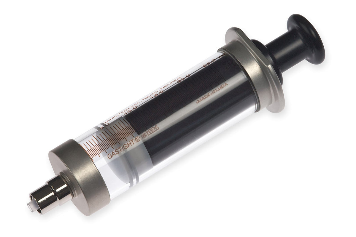 25 mL, Gastight Syringe, Luer Lock (TLL) 82520 - Lab Syringes - Hamilton Company