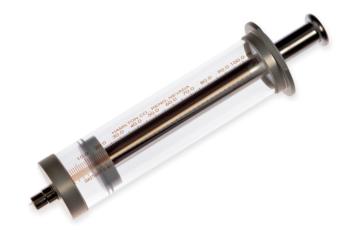 100 mL, Gastight Syringe, Luer Lock (TLL) 86020 - Lab Syringes - Hamilton Company