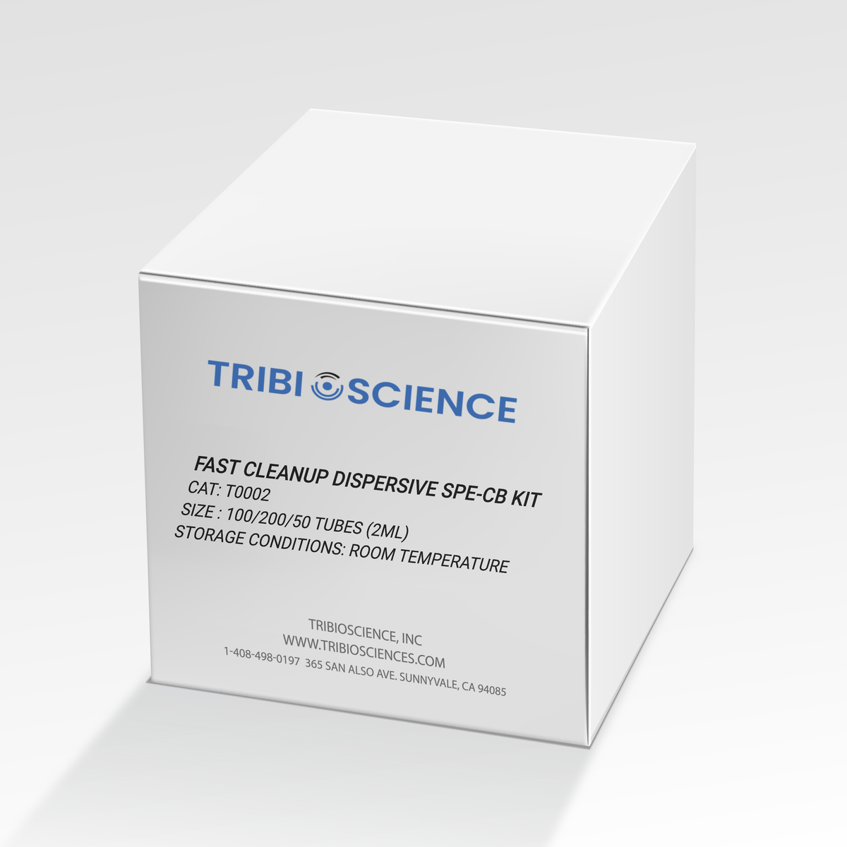 Fast Cleanup Dispersive SPE-CB Kit T0002-2100 - Food Safety - TriBioScience
