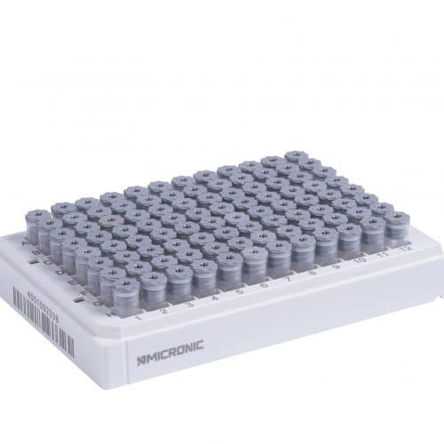 Tube storage racks in 96-well format - Sample Storage Racks - Micronic
