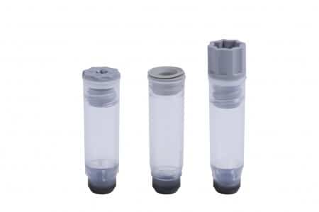 Screw Caps Low Profile for internally threaded tubes in 96-well format - Sample Storage Caps - Micronic