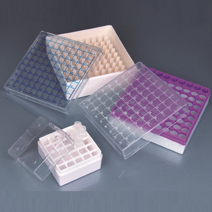 Cryovial Storage Boxes, Polycarbonate (91381)