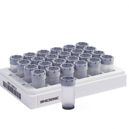 3.50ml Screw Cap Tubes with External Thread Flat bottom - Sample Storage Tubes - Micronic