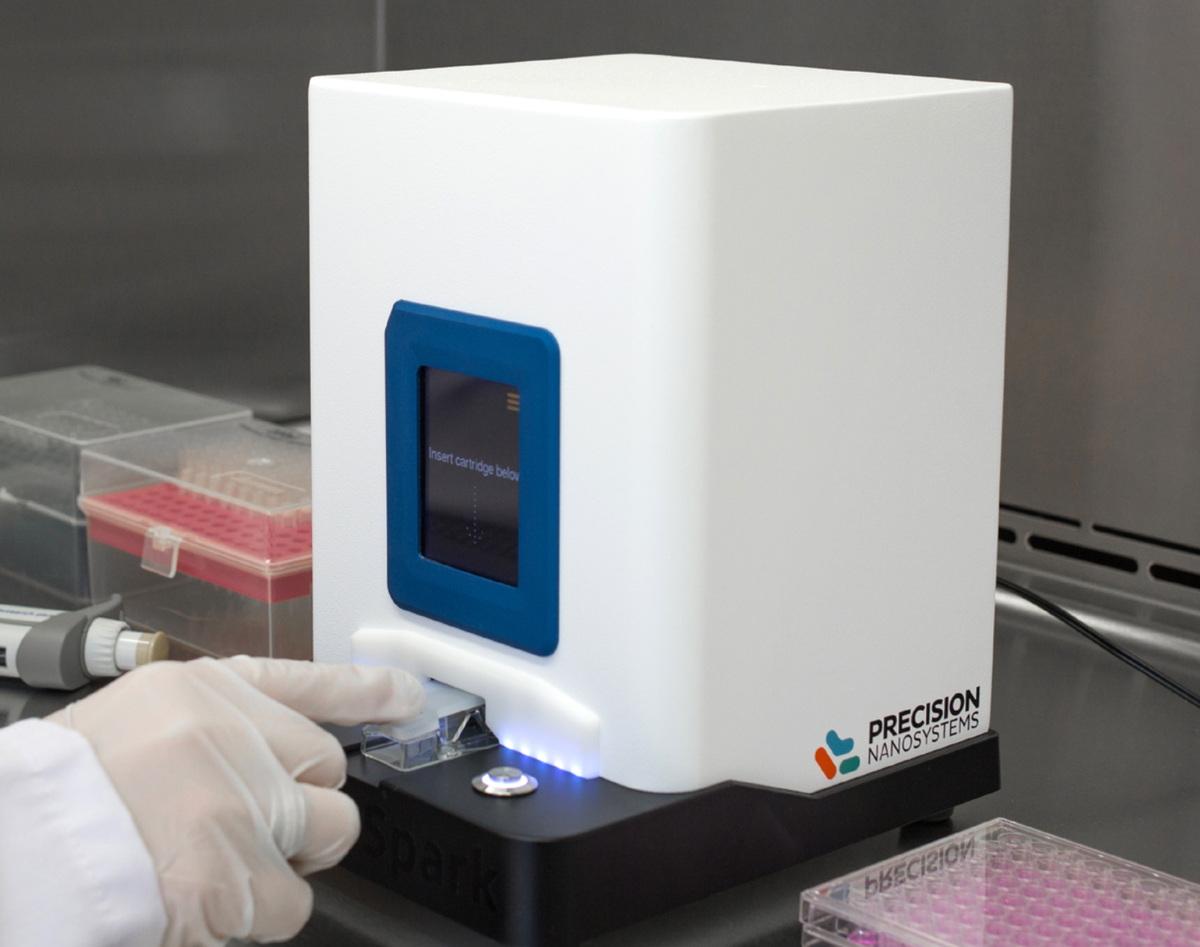 NanoAssemblr™ Spark™ nanoparticle formulation system 29873660 - Lipid nanoparticle instruments and reagents - Cytiva