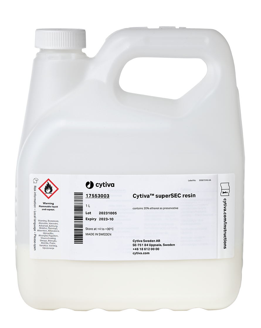Cytiva™ superSEC resin 17553003 - Chromatography products - Cytiva