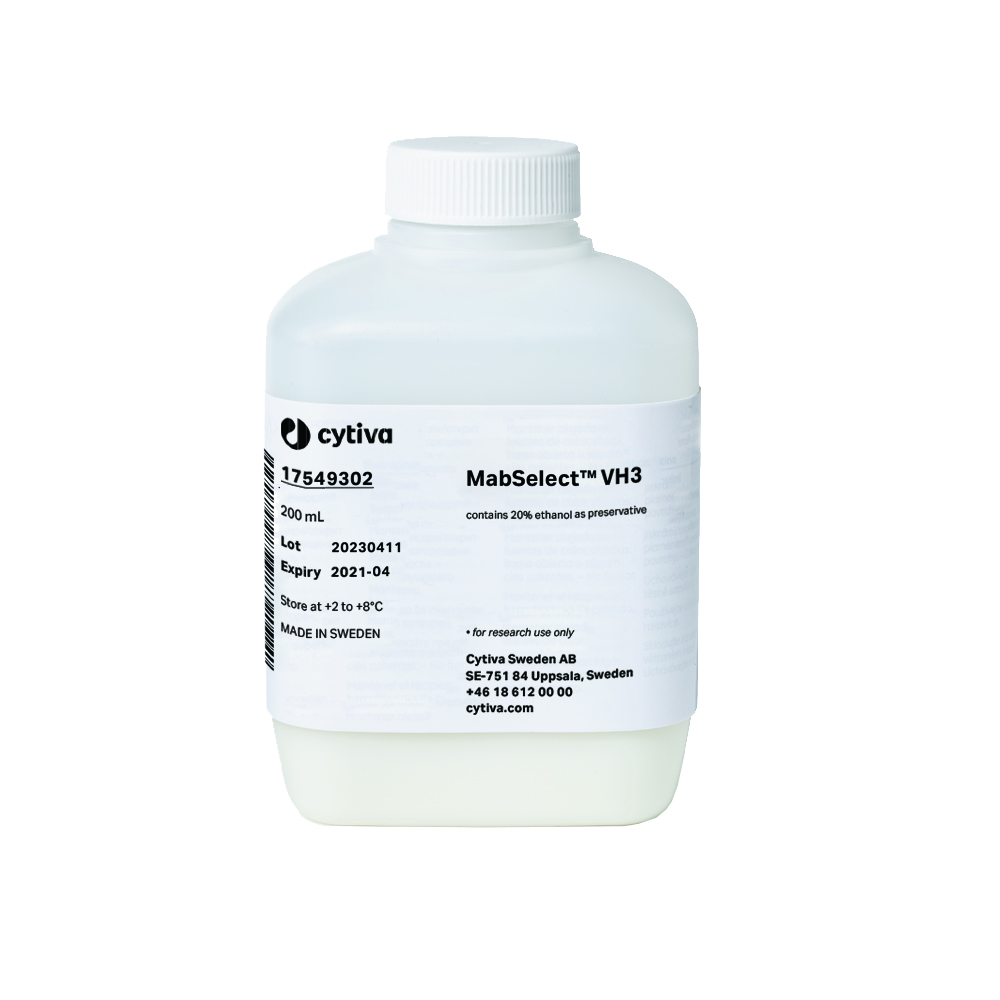 MabSelect™ VH3 protein A affinity resin 17549303 - Chromatography products - Cytiva