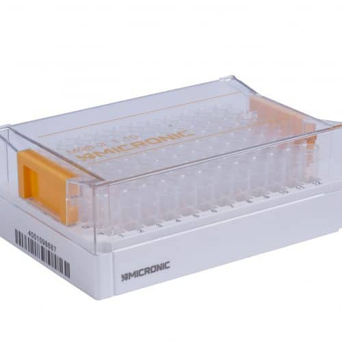 Tube storage racks in 96-well format - Sample Storage Racks - Micronic
